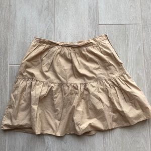 Madewell Ruffle Skirt Sz 0 Like New